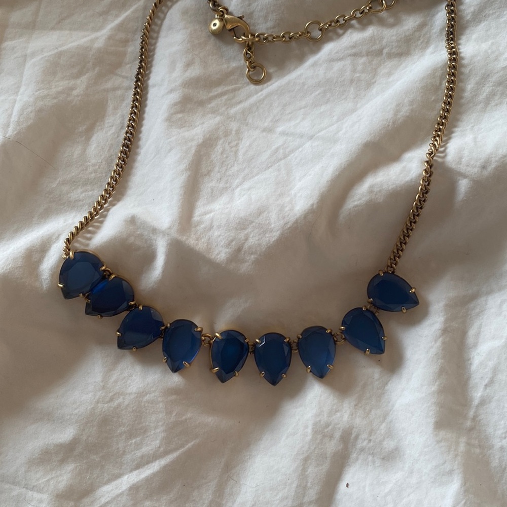 JCrew Blue Stone Necklace